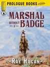 Imagen de portada para Marshall without a Badge